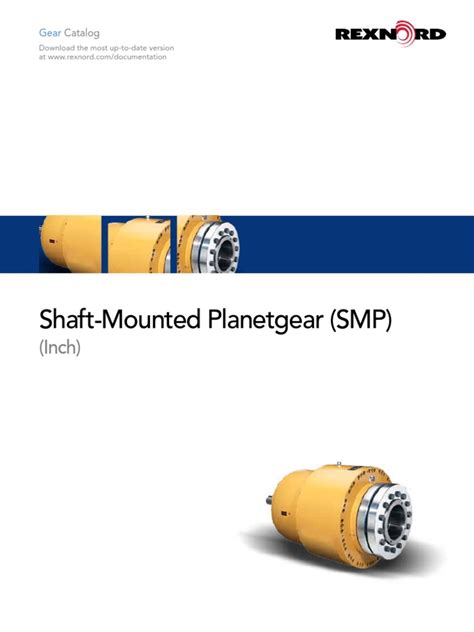 rexnord planetgear shaft mount manual